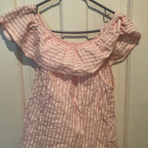 Striped Ruffle Shirt - Picture 2 of 2